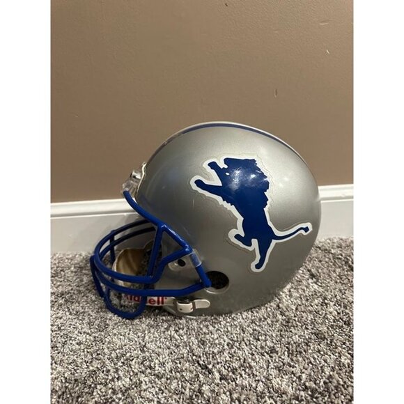 Billy Simms signed autographed Detroit Lions Full Size Replica Helmet JSA - Picture 7 of 8